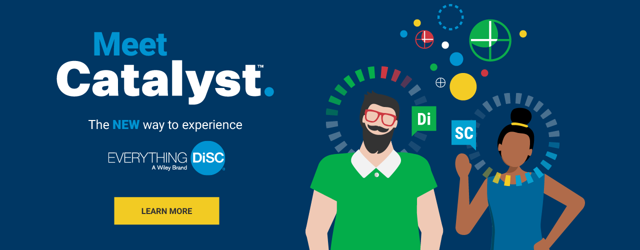 Everything DiSC on Catalyst official banner