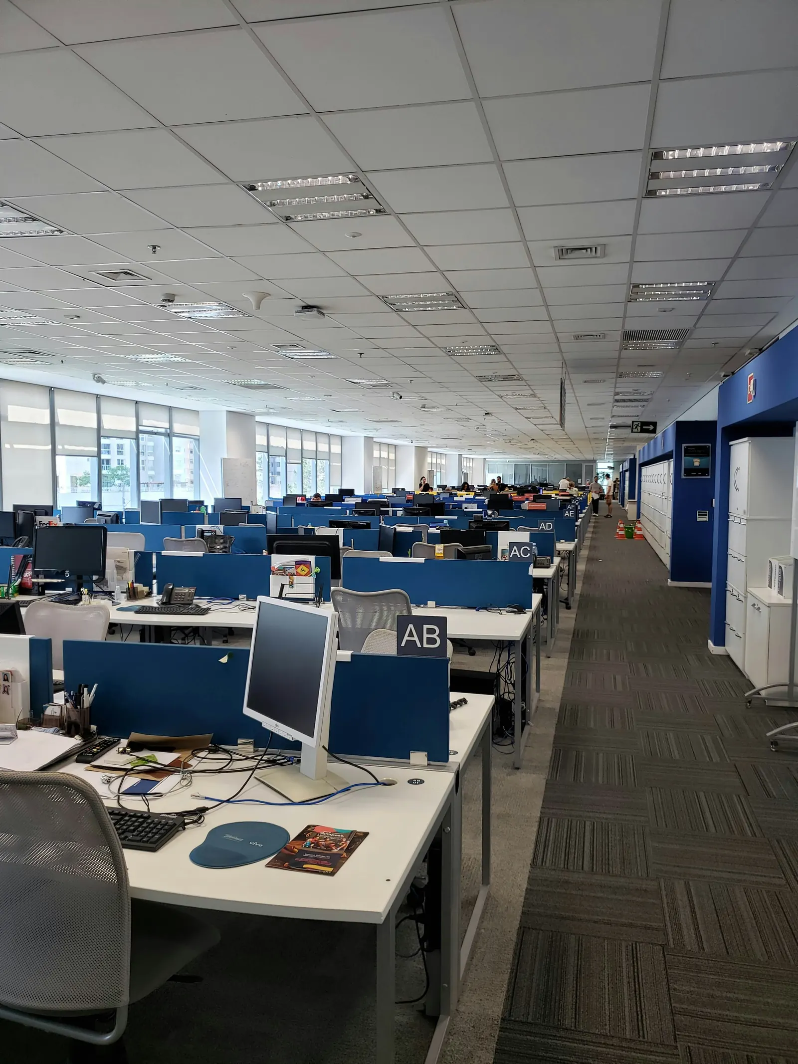 Open GCC office floor, representing delivery capability and operating scale.
