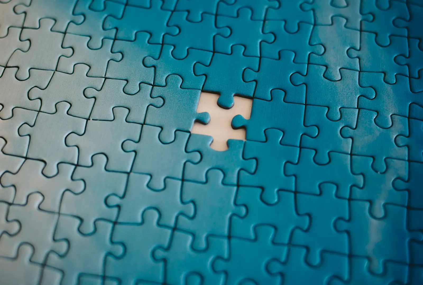 Puzzle map, representing connected frameworks and cultural integration patterns.